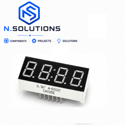 Afficheur 7 Segment 4 Bits 0,36″ Cathode