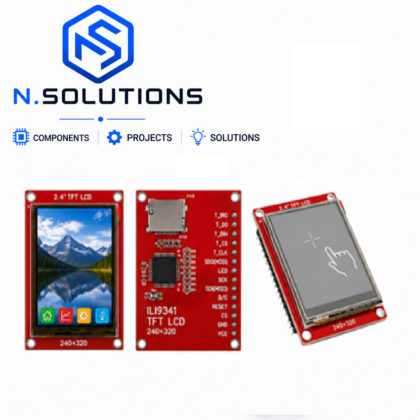 ILI9341 AFFICHEUR TFT LCD 2.4″ 240×320 SPI TACTILE