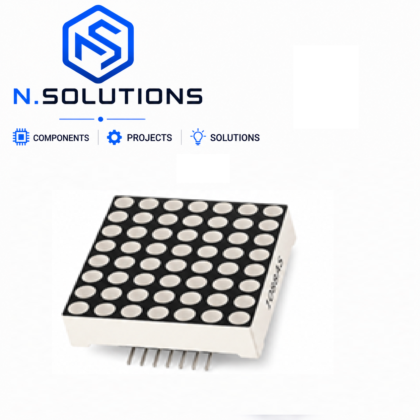 Matrice LED 8×8 Rouge 32mm Arduino