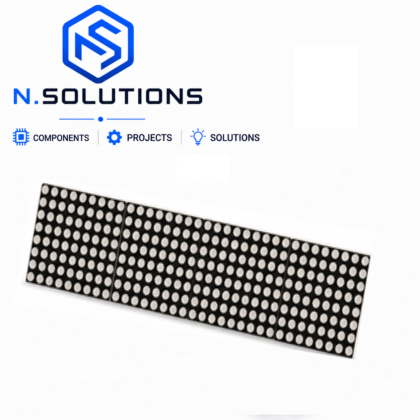 Module Matrice LED MAX7219 8×32 Rouge