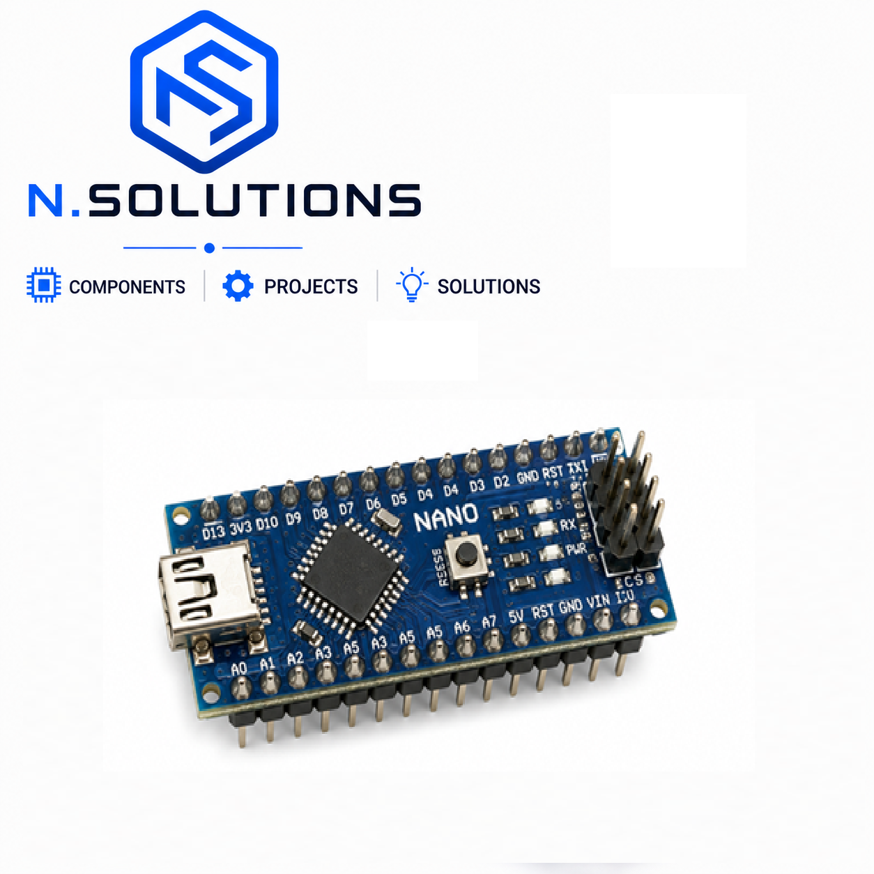 Carte Arduino NANO ORIGINAL + Cable USB