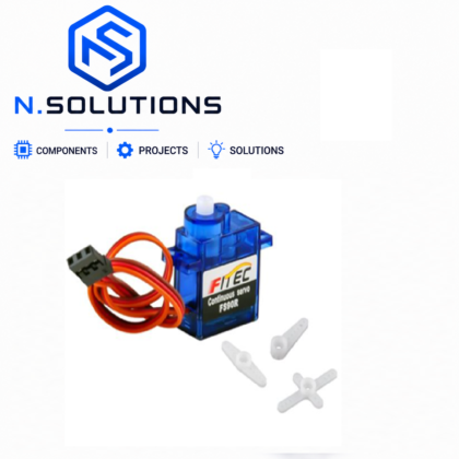 FS90R Servo Moteur à Rotation Continu 360°