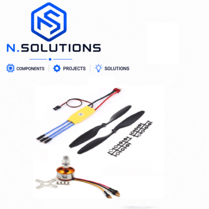 Kit Drone Moteur brushless 2200KV + ESC 30A + Hélice