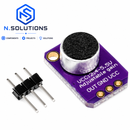 MAX4466 Amplificateur Microphone Électret Gain Réglable