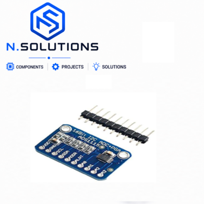 Module ADS1115 16-Bit ADC – 4 Ch avec Amplificateur