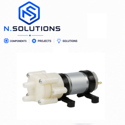 Péristaltique Aquarium Pompe à Eau 6-12V DC Moteur R365