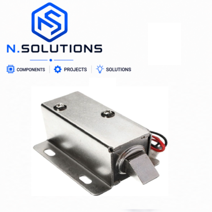 Serrure électrique 12V 0.6A – 54.1×41.3×27.8 mm SOLENOID LOCK