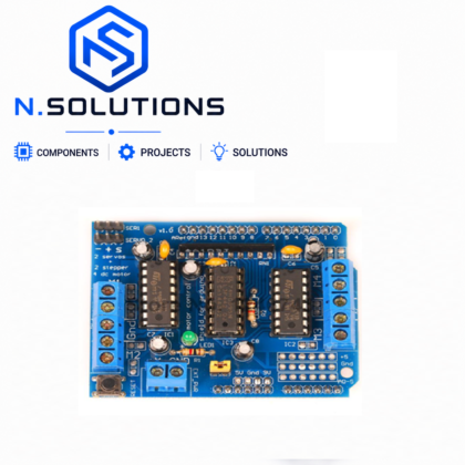 Shield L293D Motor Driver Arduino UNO 4 Moteurs